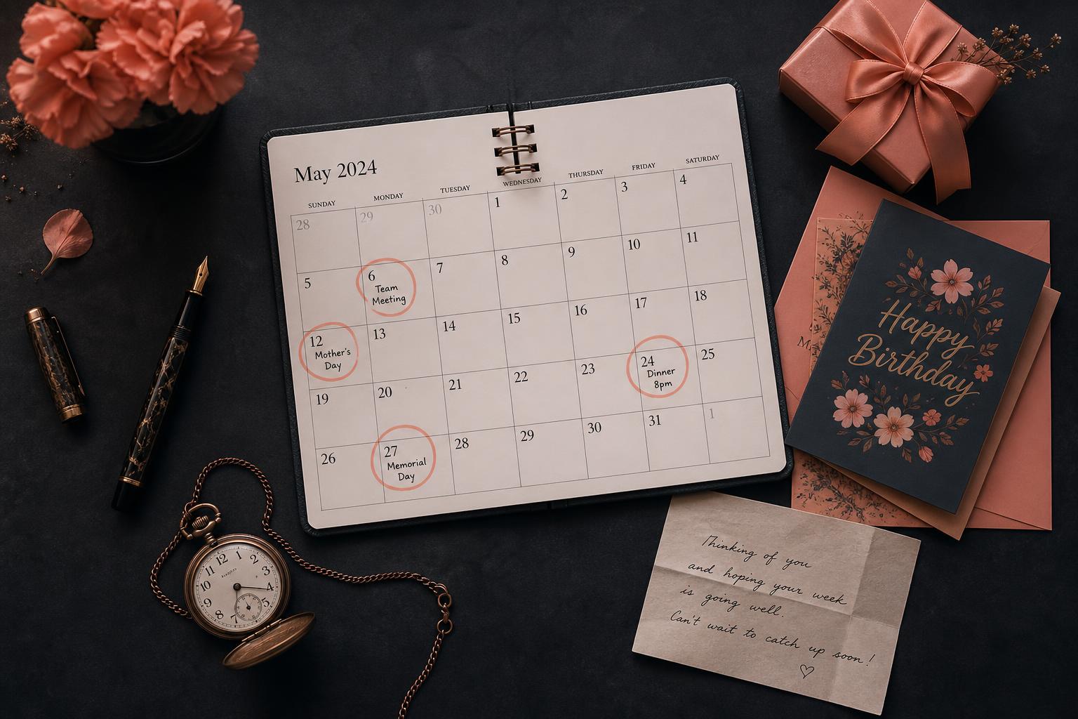 Illustration for the Important Dates use case